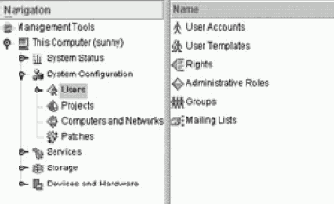    Solaris Management Console